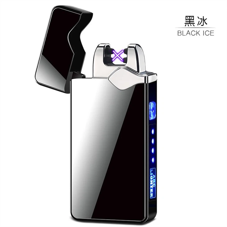 Dual Arc Lighter Plasma Flameless Lighters Electric Lighter USB Lighter Rechargeable Lighter Plasma Lighter,Windproof Lighters For Camping, Fire, Starter,Hunting, Backpacking, Hiking