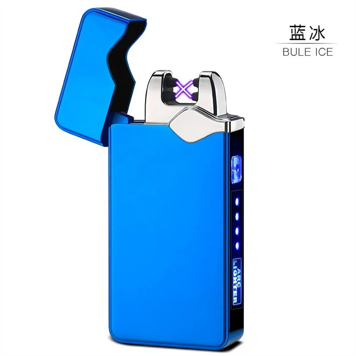 Dual Arc Lighter Plasma Flameless Lighters Electric Lighter USB Lighter Rechargeable Lighter Plasma Lighter,Windproof Lighters For Camping, Fire, Starter,Hunting, Backpacking, Hiking